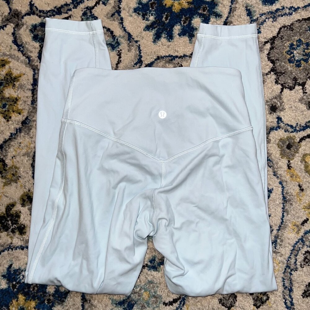 Lululemon Align V-Waist Pant 25" Powder Blue Size 6 - Picture 6 of 7